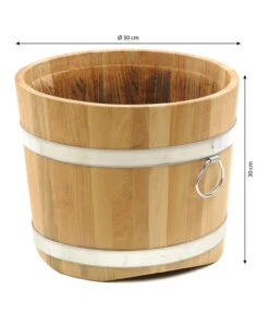 Küferei Kardos Robinienkübel, Rund -Gartenbedarfs Geschäft 1709096 WE BG 001 KuefereiKardosRobinienkuebelrund