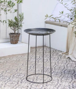 Dehner Natura Vogeltränke Ruacana, Ca. Ø35/H55 Cm -Gartenbedarfs Geschäft 20221102 WE MO 007 DehnerNaturaVogeltraenkenMetall01