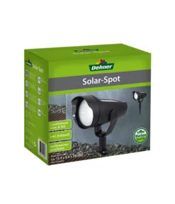 Dehner Solar-Spot, Ca. B8,8/H28/T15,4 Cm -Gartenbedarfs Geschäft 2779510 WE FS 001 DehnerMarkenqualitaetSolarSpot