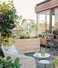 Golla Hochbeet Grow, Ca. B160/H77/T80 Cm -Gartenbedarfs Geschäft 2849487 WE MO 003 HochbeetGrowPflanzbeetNeu