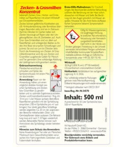 Gartenbedarfs Geschäft -Gartenbedarfs Geschäft 3535291 WE DE 002 NeudorffZecken undGrasmilbenkonzentrat500mlZeckenschutzZeckenmittel
