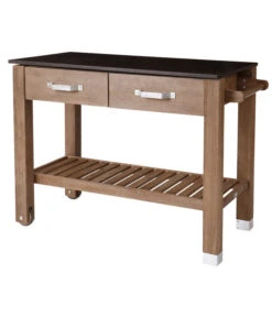 Dehner Premium Holz-Pflanztisch Windsor, Ca. B110/H84/T55 Cm