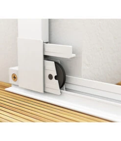 Hecht Schiebetür Einzelelement Comfort, Ca. B120/H240 Cm -Gartenbedarfs Geschäft 4055430 WE DE 001 HechtSchiebetuerComfort