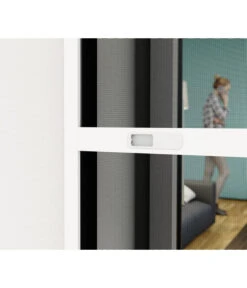 Hecht Schiebetür Einzelelement Comfort, Ca. B120/H240 Cm -Gartenbedarfs Geschäft 4055430 WE DE 003 HechtSchiebetuerComfort