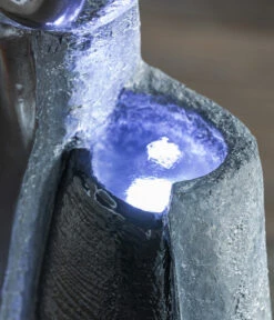 Dehner Polyresin-Gartenbrunnen Family, Ca. B42,5/H120/T27 Cm -Gartenbedarfs Geschäft 4079901 WE DE 002 DehnerPolyresinGartenbrunnenFamily