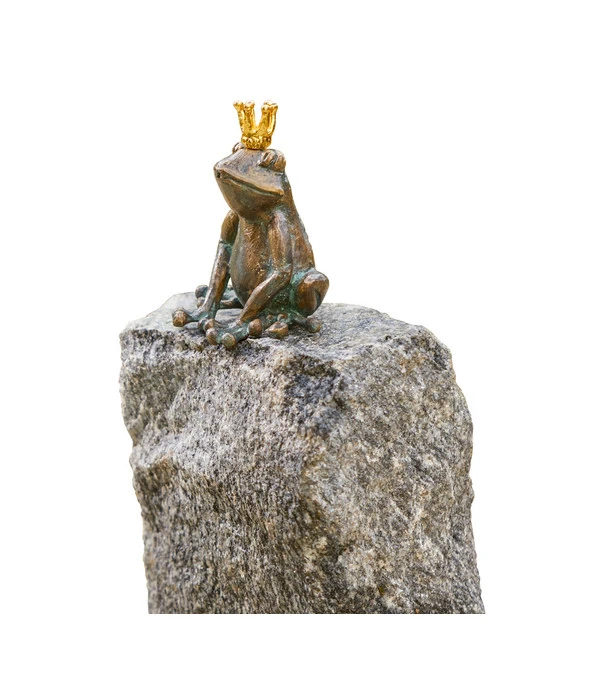Rottenecker Bronze-Froschkönig, 8 X 9 X 13 Cm 1 Rottenecker Bronze-Froschkönig, 8 X 9 X 13 Cm