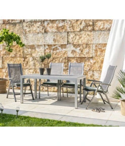 Dehner Klappsessel Chicago, Hochlehner -Gartenbedarfs Geschäft 4210274 WE MO 001 DehnerStapelstuhlChicago