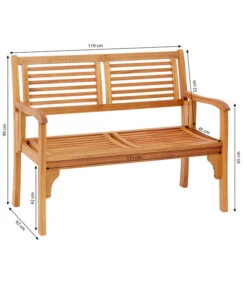 Dehner Klappbank Douglas, 2-Sitzer -Gartenbedarfs Geschäft 4216784 WE BG 001 KlappbankDouglas