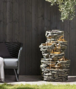 Dehner Polyresin-Gartenbrunnen Largo, Ca. B60,8/H98/T50 Cm -Gartenbedarfs Geschäft 4277729 WE MO 001 DehnerPolyresinGartenbrunnenLargoNEU