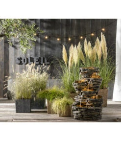 Dehner Polyresin-Gartenbrunnen Largo, Ca. B60,8/H98/T50 Cm -Gartenbedarfs Geschäft 4277729 WE MO 002 DehnerPolyresinGartenbrunnenLargoNEU