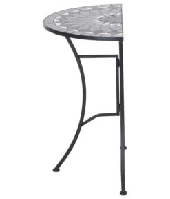 Siena Garden Mosaiktisch Como Halbrund, Ca. B35/H71/T70 Cm -Gartenbedarfs Geschäft 4498796 WE FS 003 TischComoH71cm