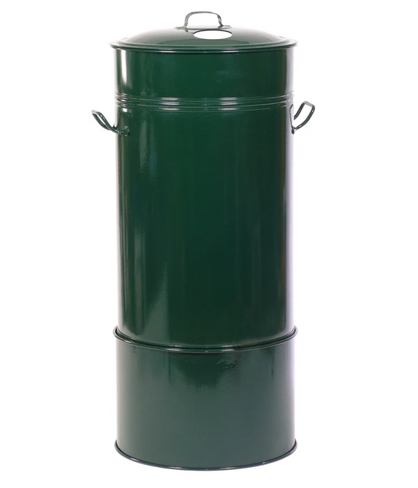RENNER Metall-Regentonne Inkl. Gelochtem Deckel Und Sockel, 150 L, Dunkelgrün 1 RENNER Metall-Regentonne Inkl. Gelochtem Deckel Und Sockel, 150 L, Dunkelgrün