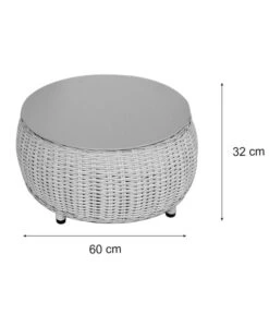 Dehner Lounge Bari, 2-teilig -Gartenbedarfs Geschäft 6657381 WE BG 002 DehnerLoungeBari