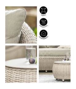 Dehner Lounge Bari, 2-teilig -Gartenbedarfs Geschäft 6657381 WE IG 001 DehnerLoungeBari2teilig