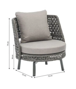 Dehner Balkonset Nizza, 3-teilig -Gartenbedarfs Geschäft 6670962 WE BG 001 DehnerBalkonsetNizzaSessel