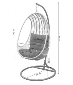 Dehner Hängesessel Venezia -Gartenbedarfs Geschäft 6701205 WE BG 001 DehnerHaengesesselVenezia