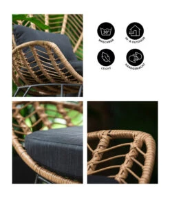 Dehner Geflechtsessel Venezia -Gartenbedarfs Geschäft 6701650 WE IG FS 001 DehnerGeflechtsesselVenezia