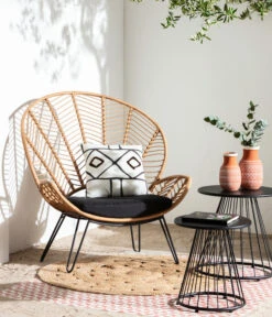 Dehner Geflechtsessel Venezia -Gartenbedarfs Geschäft 6701650 WE MO 001 DehnerGeflechtsesselVenezia