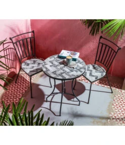 Dehner Mosaikstuhl Letizia -Gartenbedarfs Geschäft 6702203 WE MO 001 DehnerMosaikStuhlLetiziaNeu