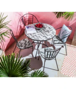 Dehner Mosaikstuhl Letizia -Gartenbedarfs Geschäft 6702211 WE MO 001 DehnerMosaikStuhlLetiziaNeu