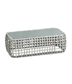 Dehner Flechtlounge Bali, 4-teilig -Gartenbedarfs Geschäft 6705305 WE FS 003 LoungeBaliTischFinal