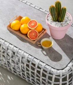 Dehner Flechtlounge Bali, 4-teilig -Gartenbedarfs Geschäft 6705305 WE MO 002 LoungeBaliFinal