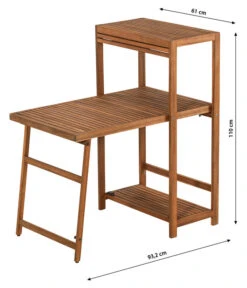 Dehner Balkonset Neapel, 3-teilig -Gartenbedarfs Geschäft 6712368 WE BG 001 BalkonsetNeapel