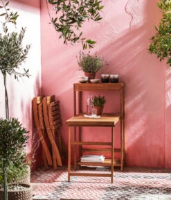 Dehner Balkonset Neapel, 3-teilig -Gartenbedarfs Geschäft 6712368 WE MO 003 DehnerBalkonsetNeapelNaturNEU