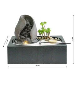 Dehner Polyresin-Zimmerbrunnen Landskap, Ca. H22 Cm -Gartenbedarfs Geschäft 6720296 WE DE 001 ZimmerbrunnenLandskap