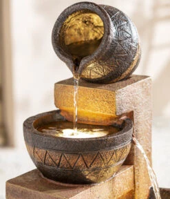 Dehner Polyresin-Gartenbrunnen Monterry, Ca. H117,5 Cm -Gartenbedarfs Geschäft 6742472 WE DE 002 DehnerPolyresinGartenbrunnenMonterryNEU