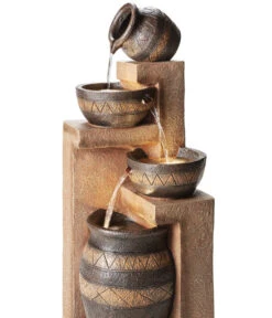 Dehner Polyresin-Gartenbrunnen Monterry, Ca. H117,5 Cm -Gartenbedarfs Geschäft 6742472 WE DE 004 DehnerPolyresinGartenbrunnenMonterryNEU