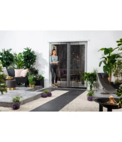 Hecht Schiebe-Lamellenvorhang Vario, Ca. B240/H240 Cm -Gartenbedarfs Geschäft 6771810 WE MO 002 HechtSchiebeLamellenvorhang