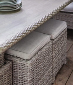 Dehner Geflechtlounge Bologna, 5-teilig -Gartenbedarfs Geschäft 6903447 WE MO 004 LoungeBolognaNEU