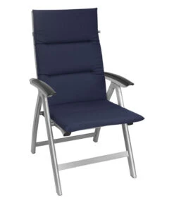 KETTtex Hochlehnerpolster Lindos Peach, Ca. B120/H4/T50 Cm -Gartenbedarfs Geschäft 6906903 WE DE 004 KETTtexHochlehnerpolsterLindosDunkelblau