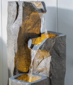 Dehner Polyresin-Gartenbrunnen Sedona, Ca. H85 Cm -Gartenbedarfs Geschäft 6911101 WE DE 002 BrunnenSedona