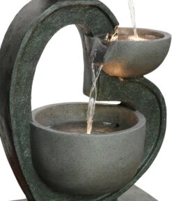 Dehner Polyresin-Gartenbrunnen Heart, Ca. H72,5 Cm -Gartenbedarfs Geschäft 6911218 WE DE 002 DehnerPolyresinGartenbrunnenHeart