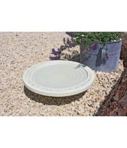 Wildlife Vogeltränke Shenstone, Hellgrün, Ca. Ø44,5/H12 Cm -Gartenbedarfs Geschäft 6952410 WE MO 003 WildlifeShenstoneVogeltraenke