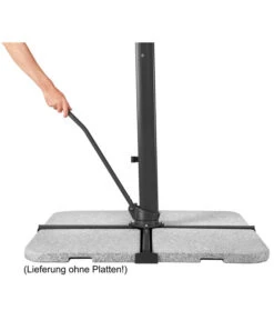 Schneider Ampelschirm Rhodos Smart, Quadratisch, Ca. B300/T300 Cm -Gartenbedarfs Geschäft 6953384 WE DE 007 SchneiderAmpelschirmRhodosSmartnatur