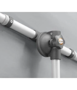 Schneider Sonnenschirm Novara, Rechteckig, Ca. B190/T140 Cm -Gartenbedarfs Geschäft 6953541 WE DE 002 SchneiderSonnenschirmNovarasilbergrau