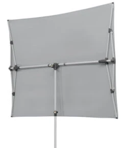 Schneider Sonnenschirm Novara, Rechteckig, Ca. B190/T140 Cm -Gartenbedarfs Geschäft 6953541 WE FS 004 SchneiderSonnenschirmNovarasilbergrau